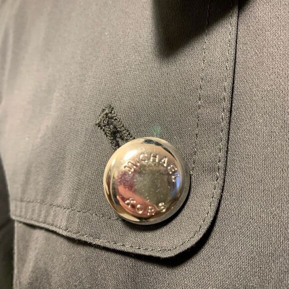 2X 🏆HP. Michael Michael Kors Trench Coat - Picture 7 of 13